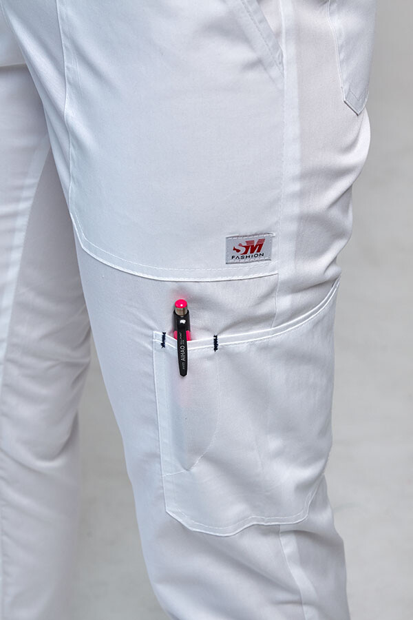 Women's Virginia trousers. COTTON. White (544948) фото 3