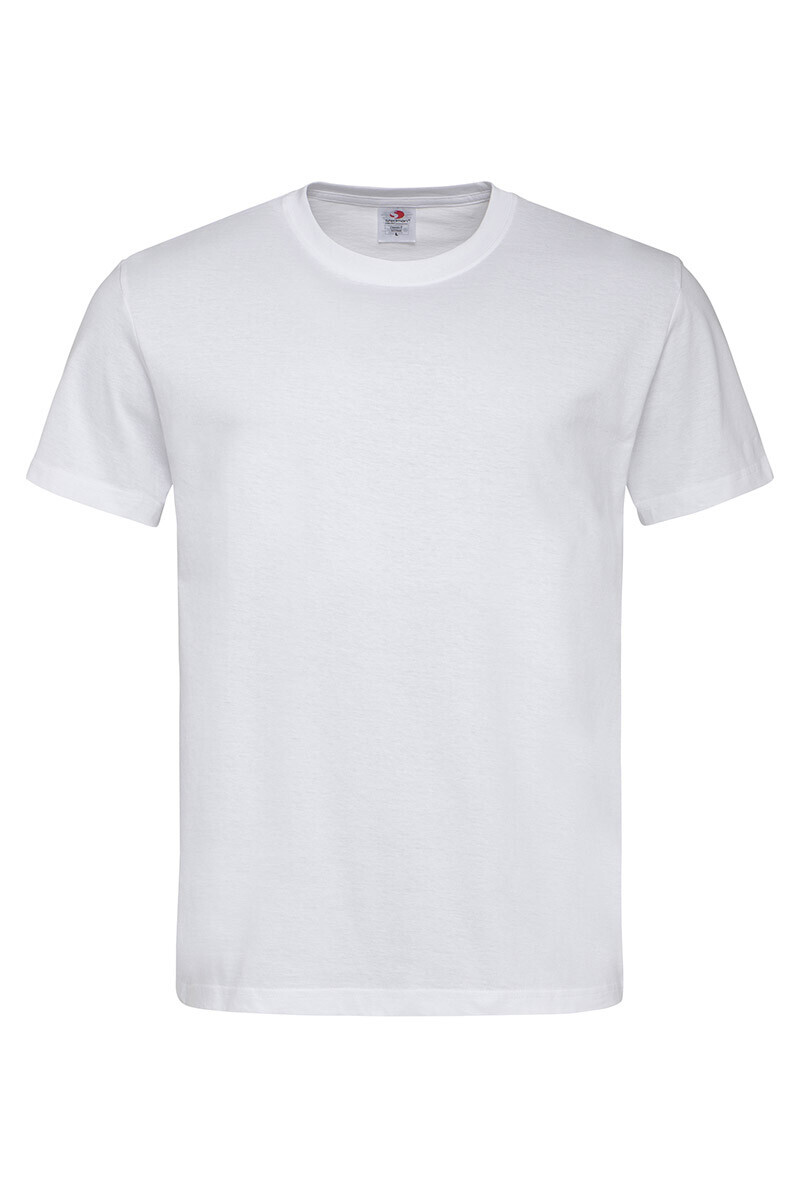 T-shirt with a round collar "STEDMAN" CLASSIC-T S2000 WHI white (511356) фото 1