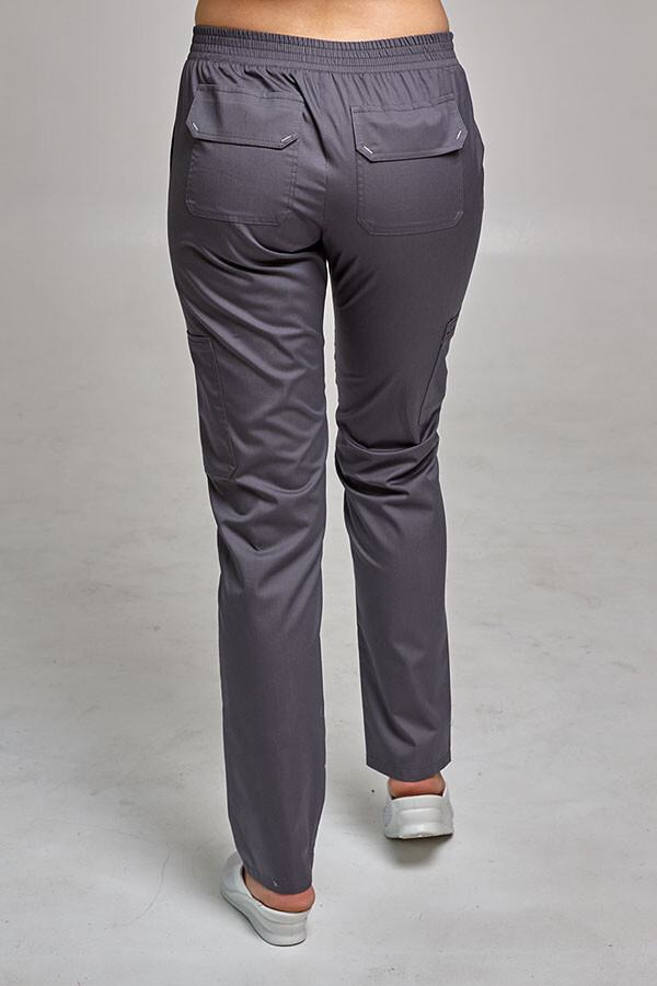 Women's Virginia trousers. COTTON. Asphalt (544947) фото 4