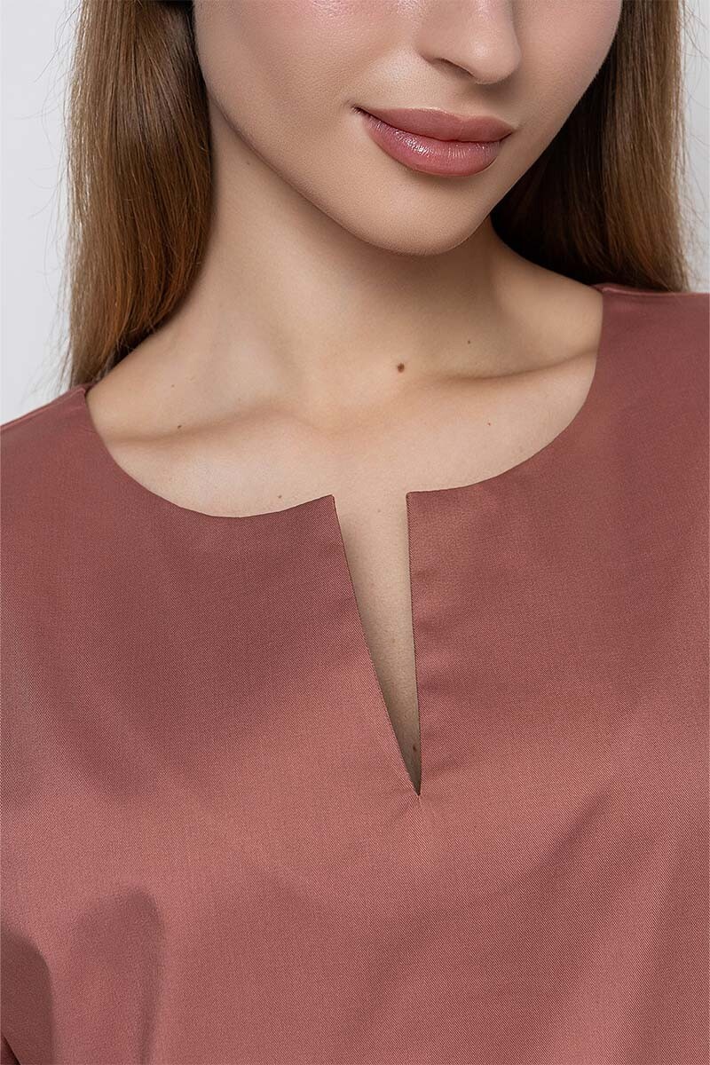 Stretch surgical jacket Rio-stretch. Dry rose (5436999) фото 5