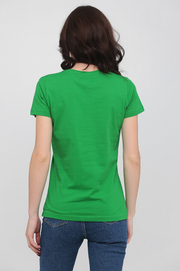 T-shirt female "STEDMAN" CLASSIC-T FITTED ST2600 green (5110741) фото 5