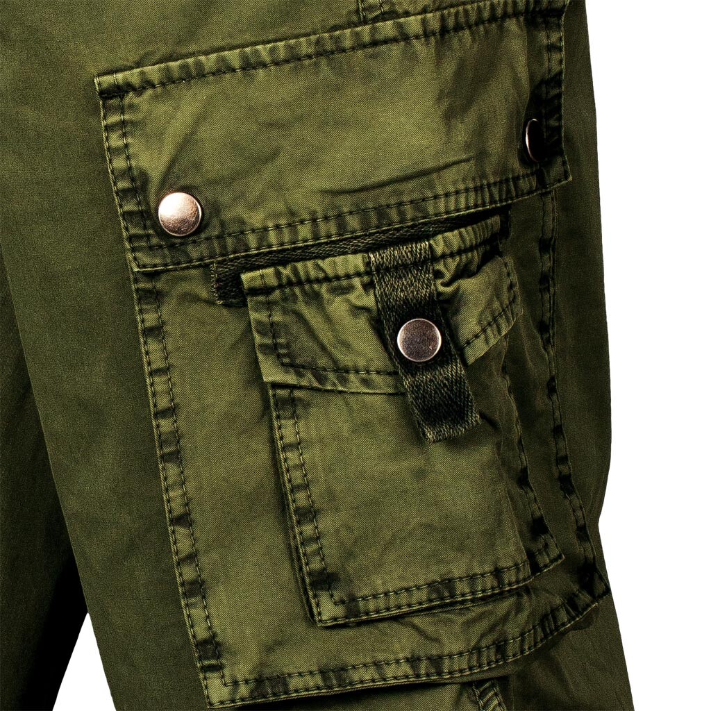 Men's green breeches (221413) фото 4