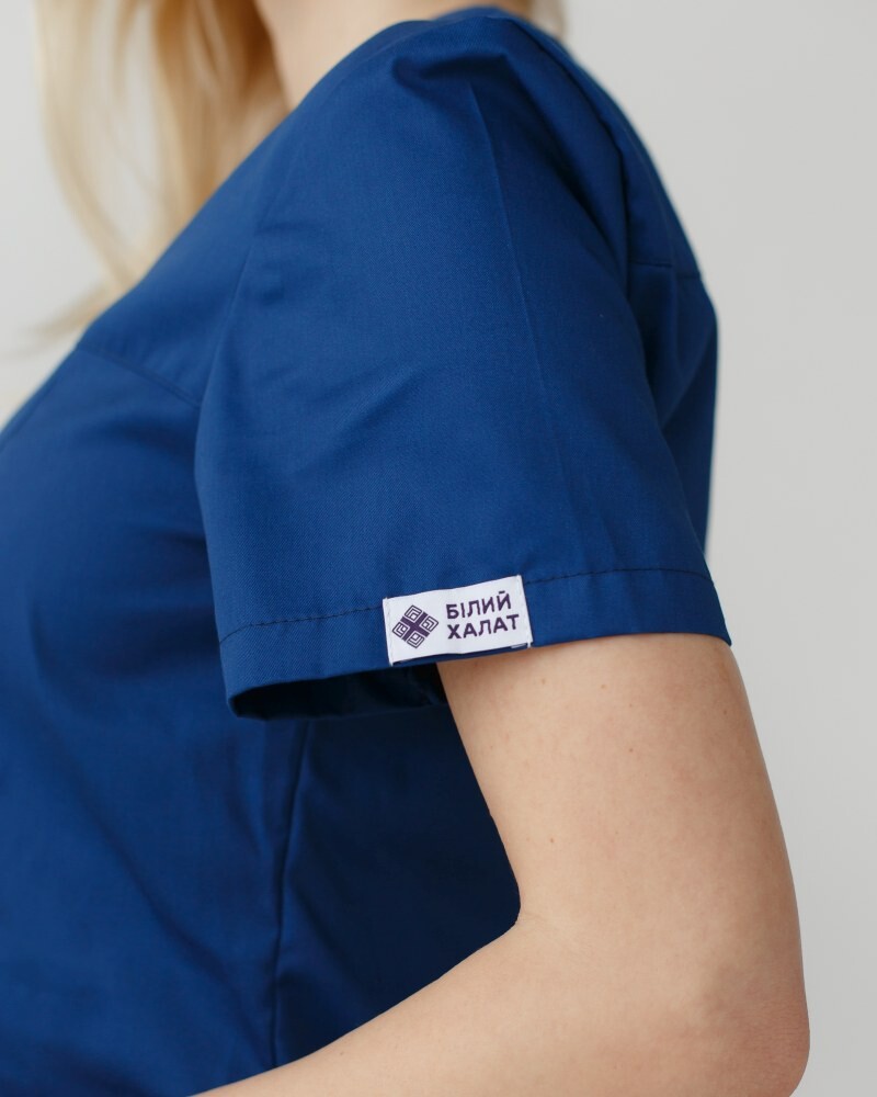 Medical shirt women's Topaz blue 164-322-705 / 386-322-705 (6613497) фото 6