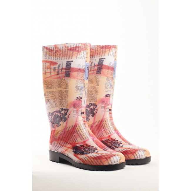 Women's rubber boots "Gazette" L-763-4-MA-2 (221850) фото 2