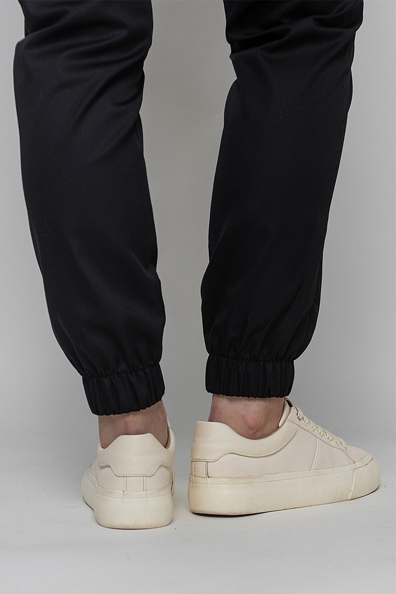 Athena black medical joggers, 4 pockets. COTTON (5436980) фото 8