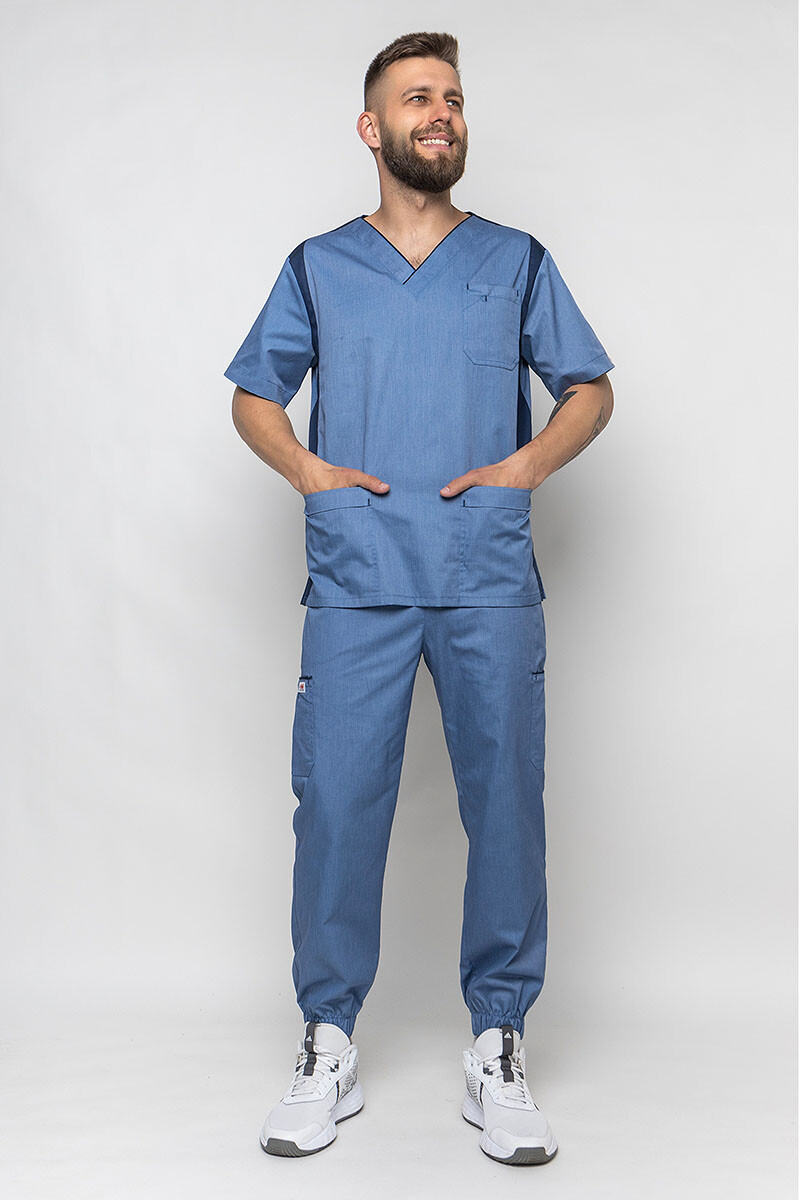 Men's suit with joggers Manhattan. Jeans (5437019) фото 1