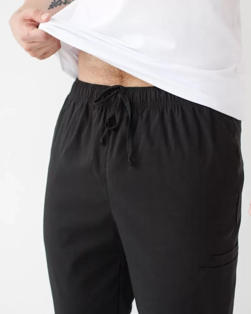 Medical pants men's stretch joggers black 504-321-730 (6637786) фото 7