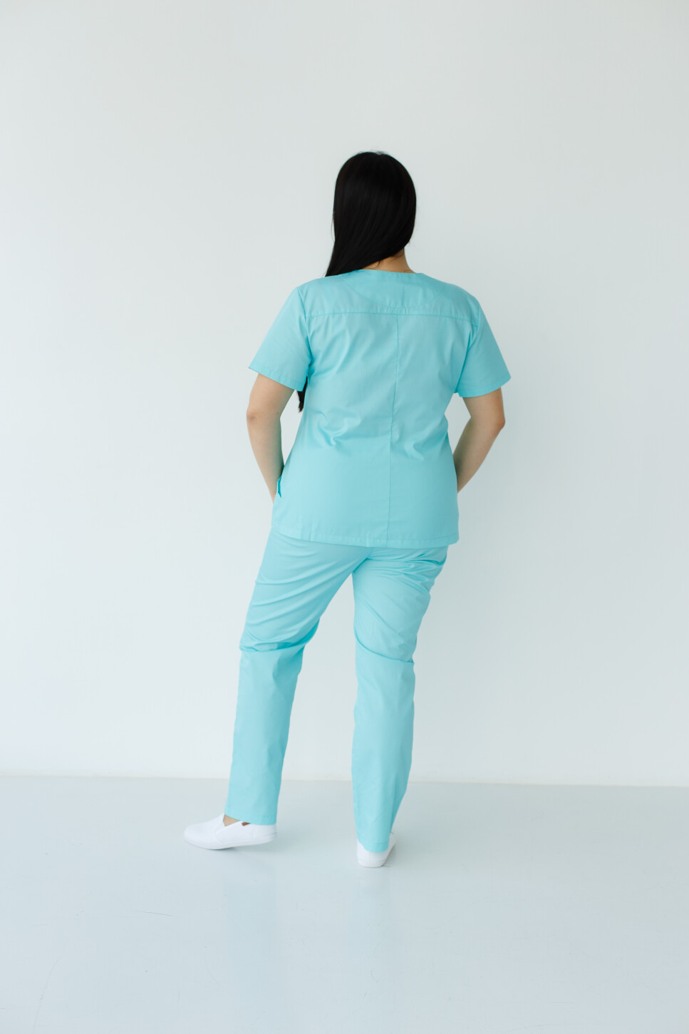 Medical shirt women's Topaz mint 164-332-705 / 386-332-705 (6613490) фото 6