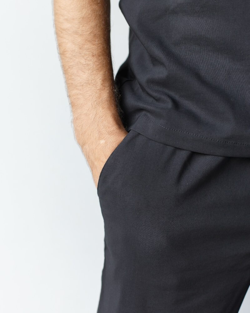 Медицинский костюм мужской Марсель черный  353-321-708 (6613700) фото 5