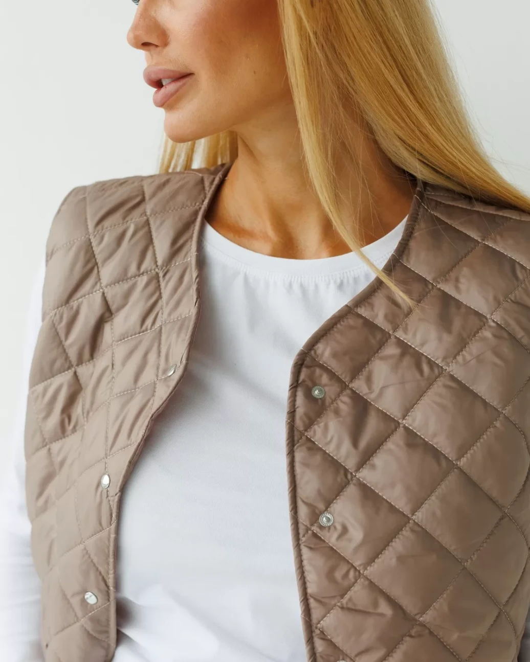 Medical insulated vest for women Oslo mocha 521-421-679 (6637733) фото 5