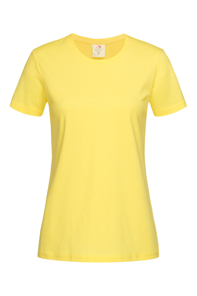 Women's T-shirt "STEDMAN" CLASSIC-T FITTED ST2600 SUN yellow (5110857) фото 1