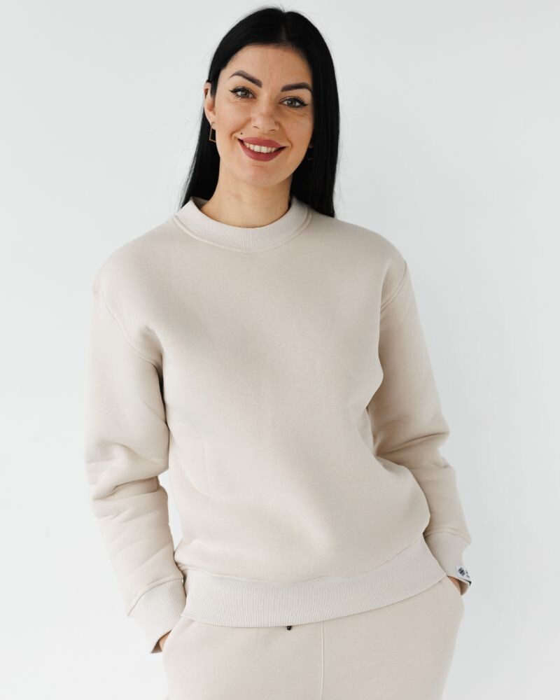 Medical Insulated Sweatshirt Women's Ontario Light Beige 473-494-730 (6613480) фото 1