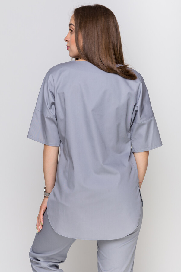 Medical suit Rio with joggers women. Smoke (5410176) фото 5