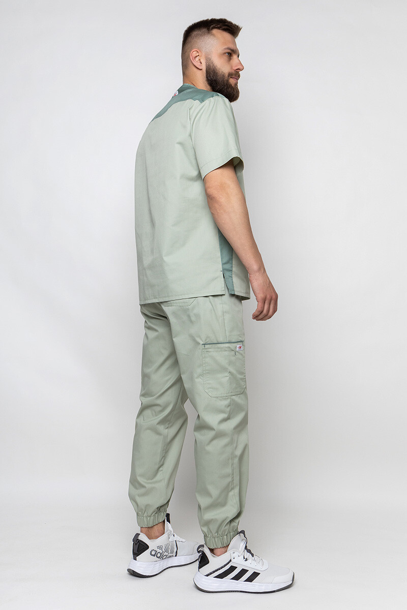 Men's suit with joggers Manhattan. Pistachio (5437028) фото 4