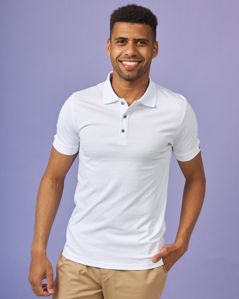 Medical Polo Men's White 148-324-677 (6613747) фото 5