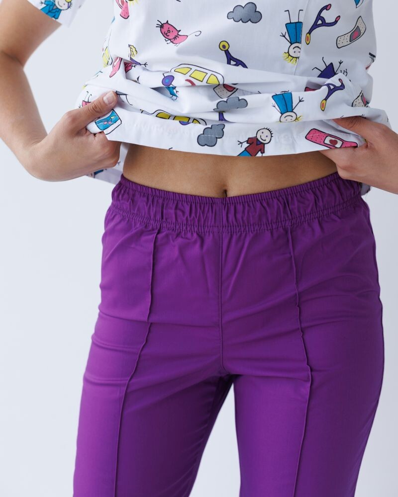 Медицинский костюм с принтом женский Топаз MediKids 137-335-774 (6613276) фото 5