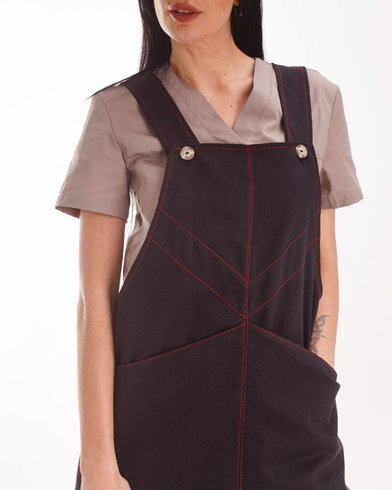 Professional water-repellent apron Trieste black 173-321-912 (6613844) фото 5