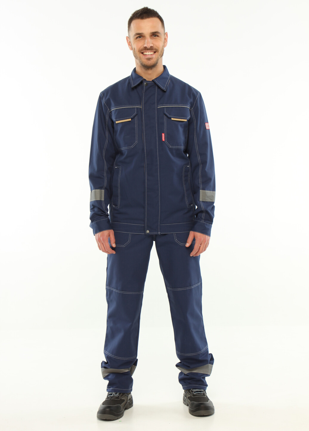 Work trousers "VECTOR" blue (801007) фото 1
