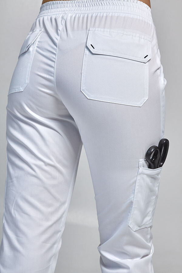 Women's Virginia trousers. COTTON. White (544948) фото 6