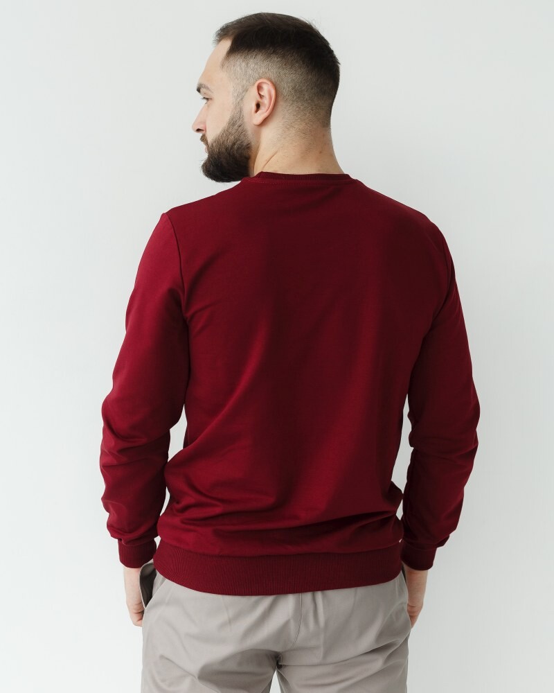 Medical Sweatshirt New York Men's Cherry 360-416-758 (6613779) фото 3