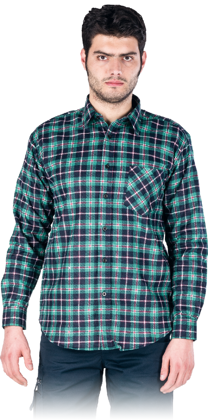 Check Flannel Shirt 120 g/m2 KF- C3 (4026) фото 1