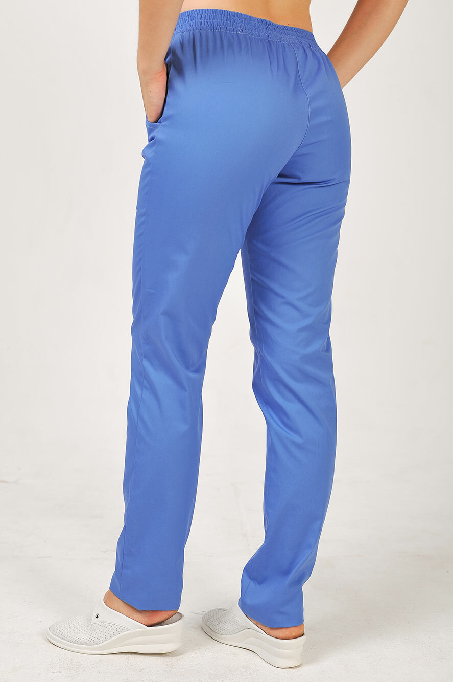Women's skinny trousers. COTTON. Blue (544963) фото 2