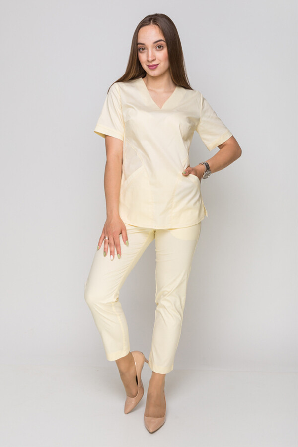 Suit Eva-Stretch + Trousers 7/8 Cotton Champagne (5410098) фото 5