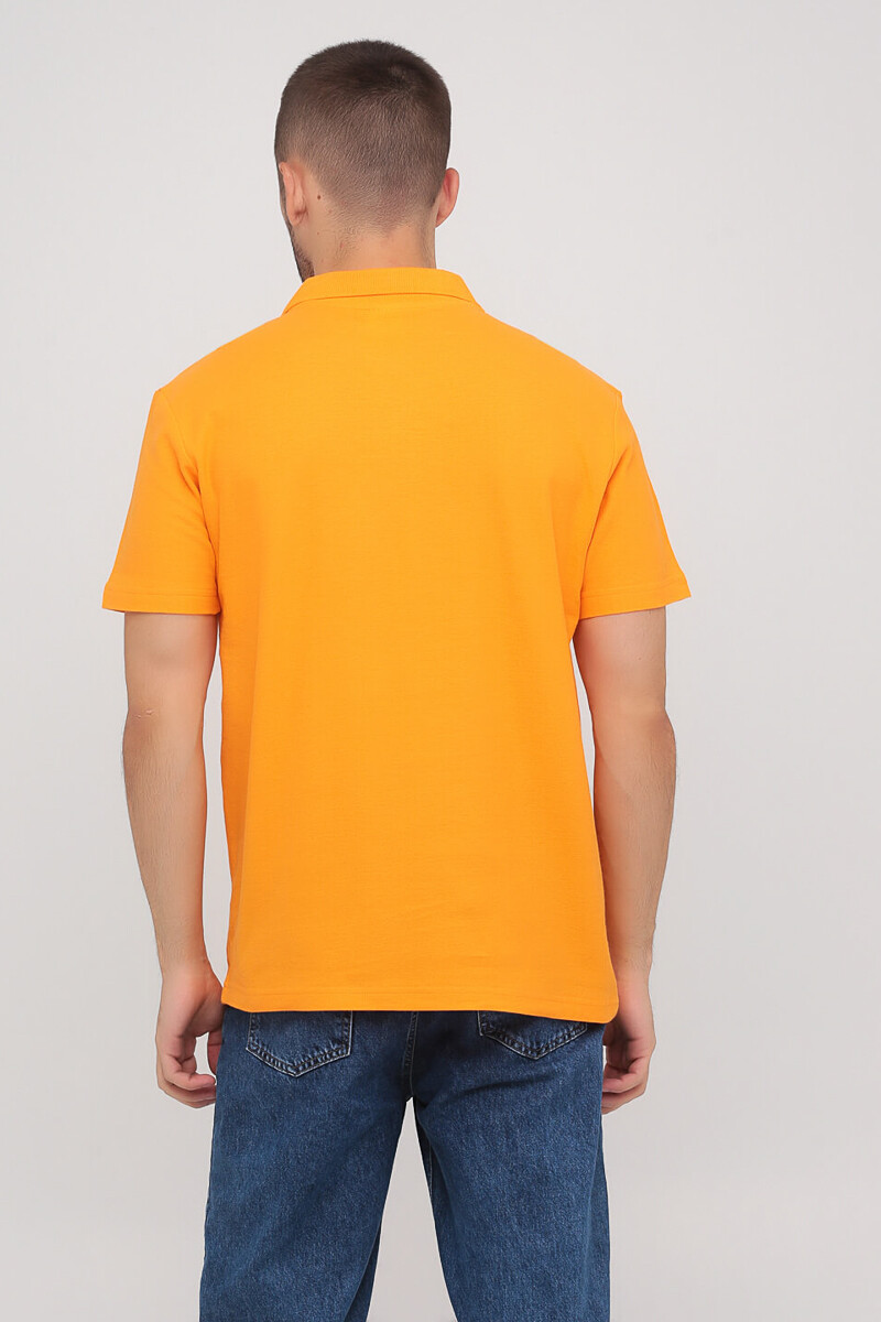 Men's polo shirt with short sleeves "STEDMAN" ST3000 ORA orange (5111040) фото 3