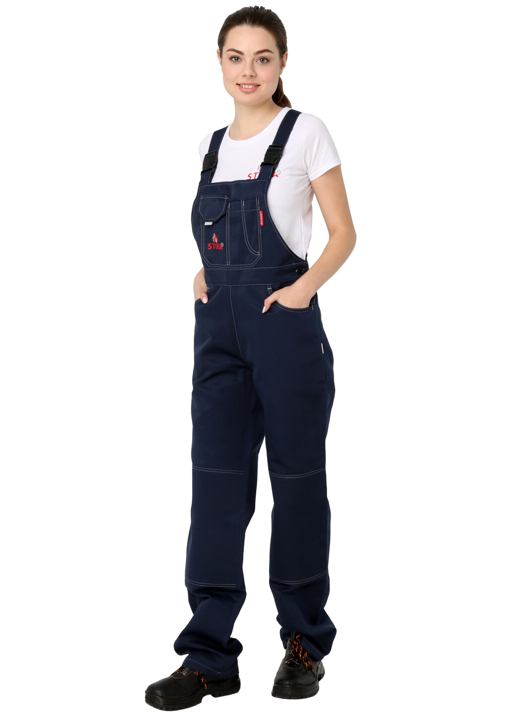 Half-overalls female working "Standard" (22080) фото 1