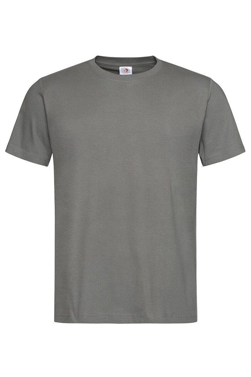 T-shirt with a round collar "STEDMAN" CLASSIC-T ST2000 RGY gray (511363) фото 1
