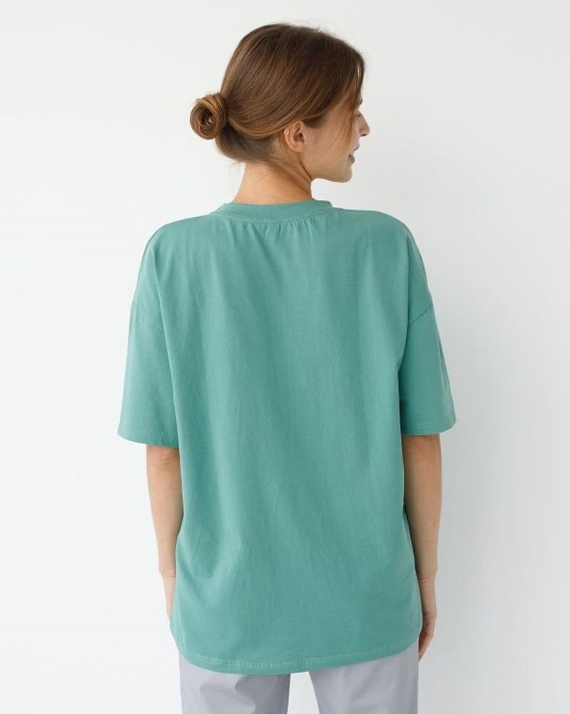 Medical T-shirt unisex green 453-396-730 (6613567) фото 4