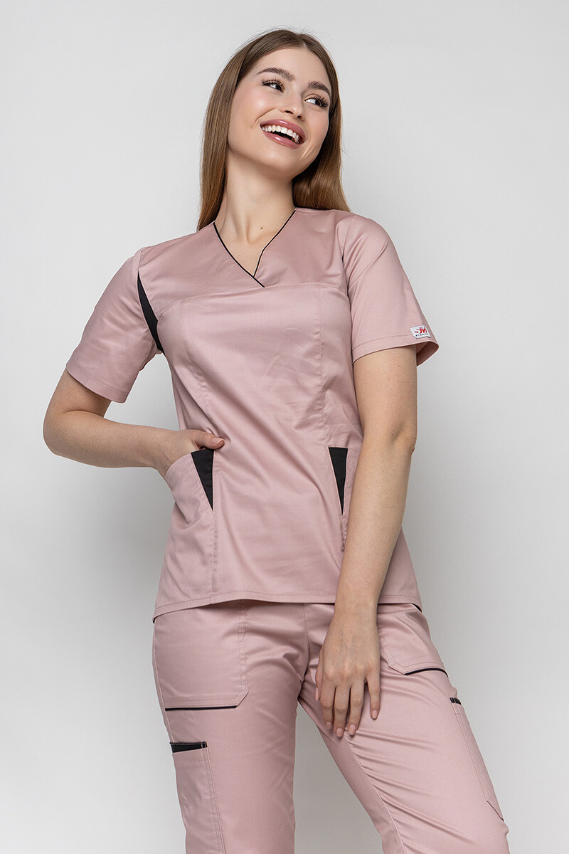 Medical suit Emelie-stretch. Ash Rose (5436929) фото 3