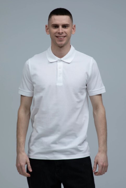 Polo shirt for men ST9060 (WHI) STEDMAN LUX POLO (5137948) фото 2