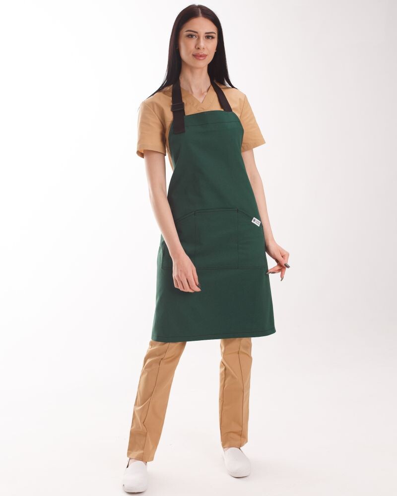 Professional water-repellent apron Verona green 173-350-916 (6613857) фото 7