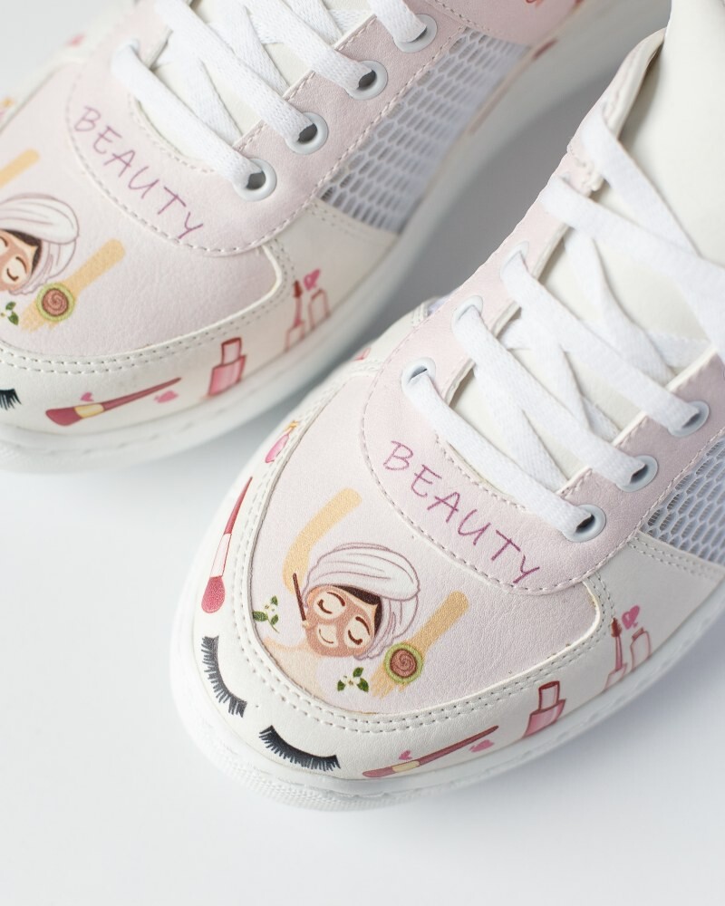 Обувь медицинская кроссовки с открытой пяткой Beauty Pink PU подошва 347-359-850 (6613135) фото 1