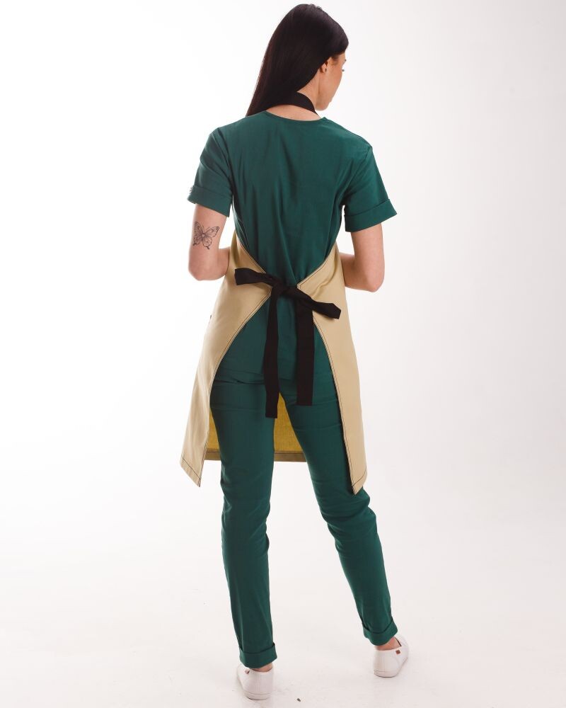 Professional water-repellent apron Verona beige 173-454-909 (6613856) фото 2