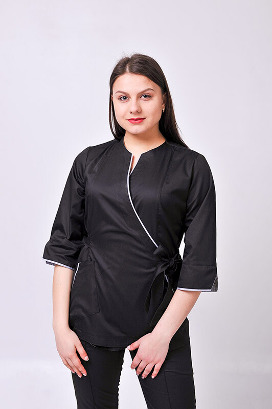 Venice+ Br. skinny suit. COTTON. Black / light grey (544625) фото 3