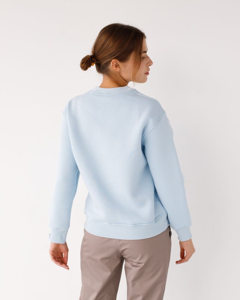 Medical insulated women's sweatshirt Ontario blue 473-333-730 (6613470) фото 2