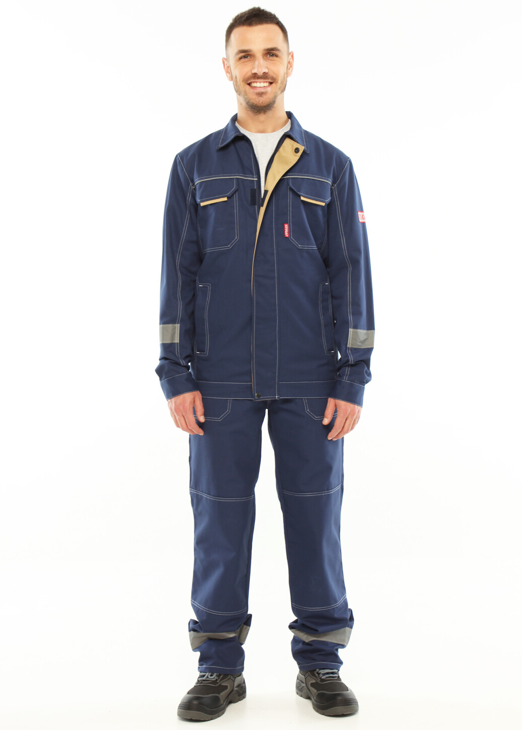 Jacket VEKTOR blue (1607) фото 3