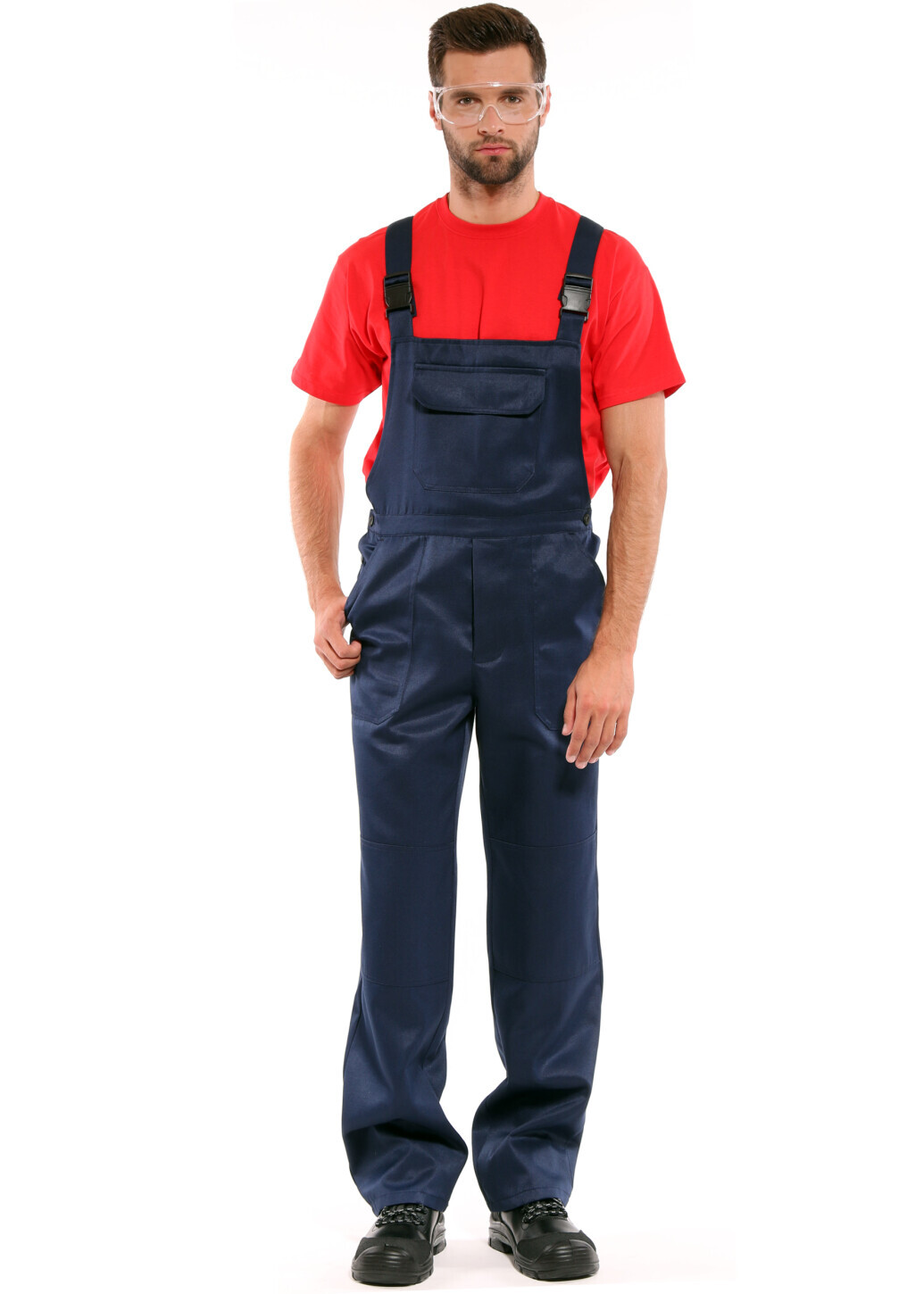 Work overalls ‘STANDARD’ (twill 255 g/m2) blue (7771105) фото 2