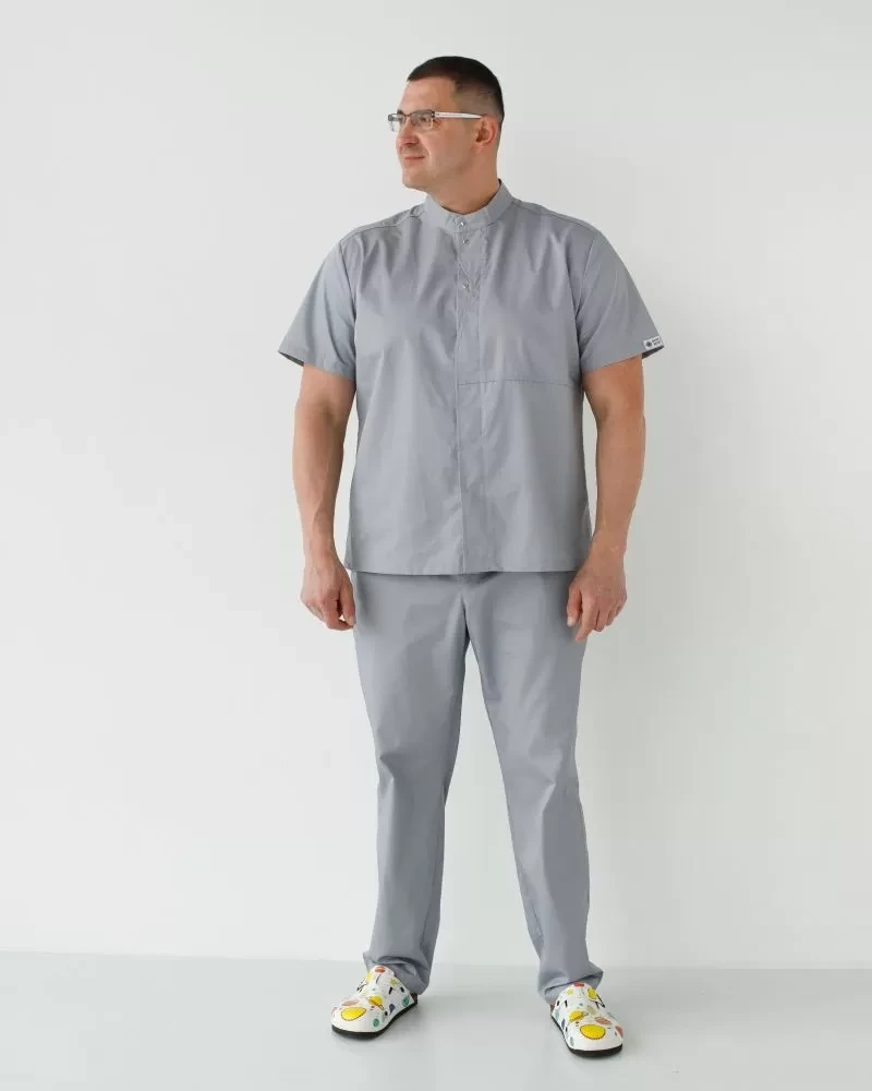 Medical suit for men Boston gray 129-328-679/485-328-679 (6613673) фото 8