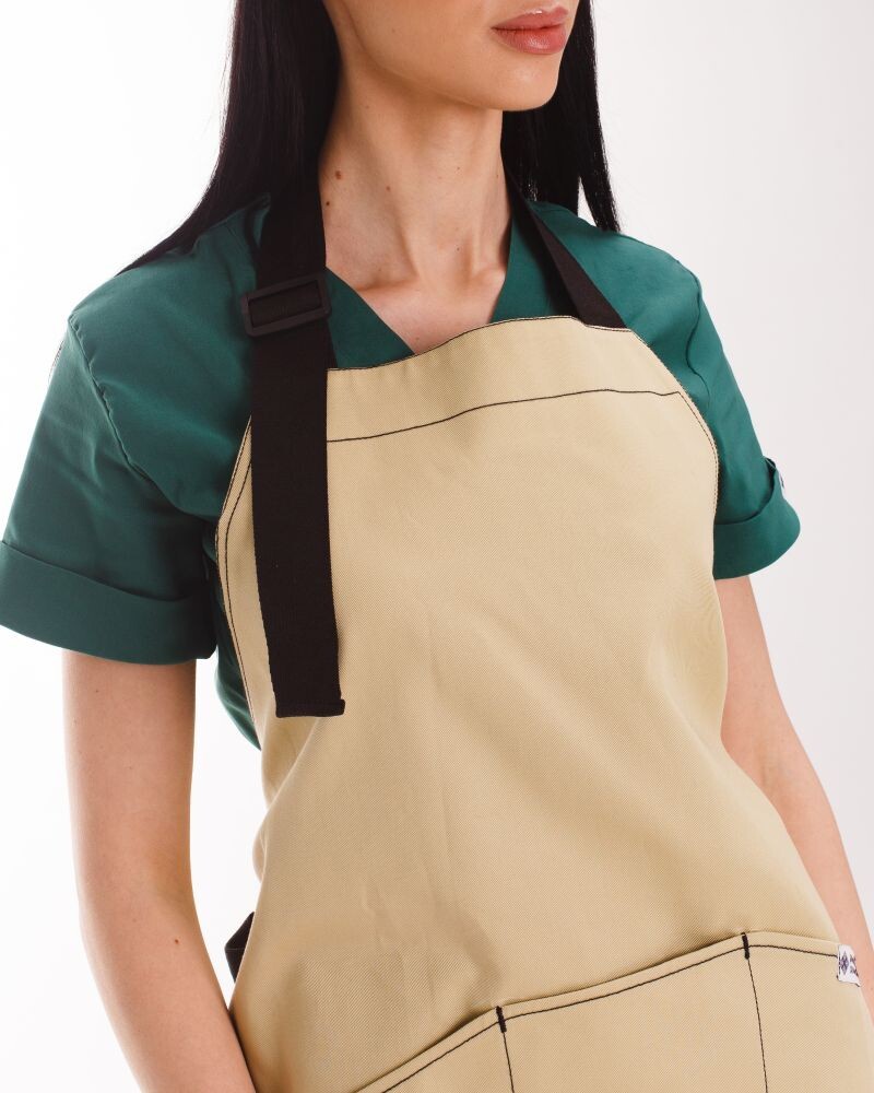 Professional water-repellent apron Verona beige 173-454-909 (6613856) фото 6