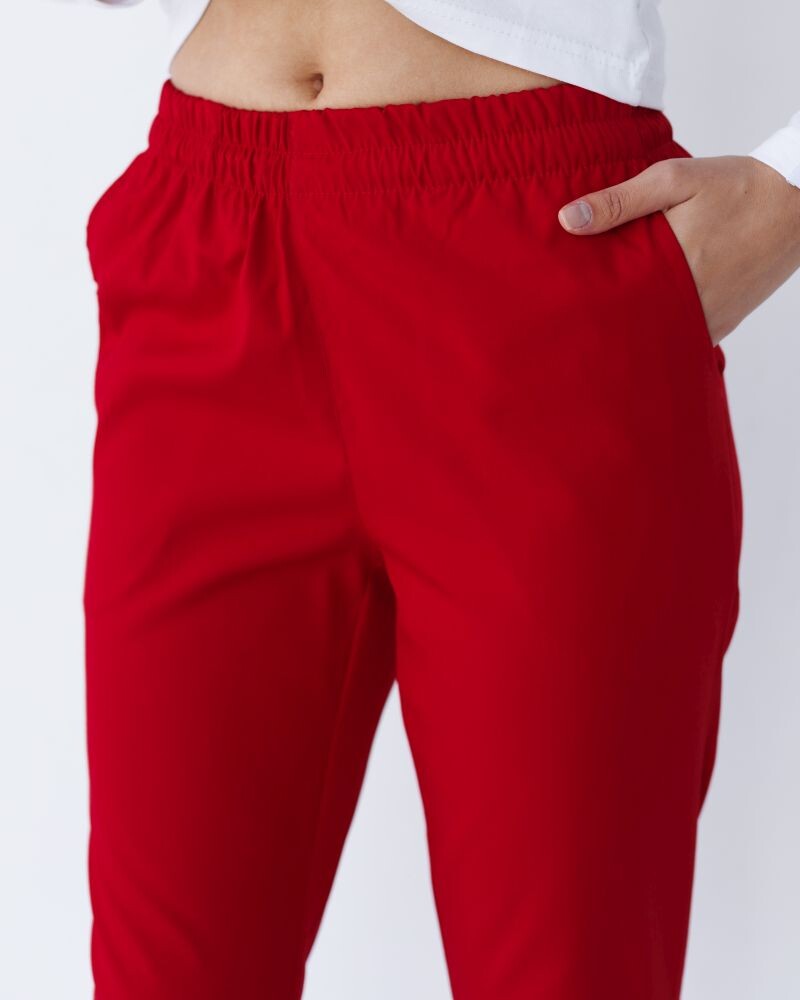 Naomi Medical Women's Pants Red 341-339-758 (6613658) фото 3