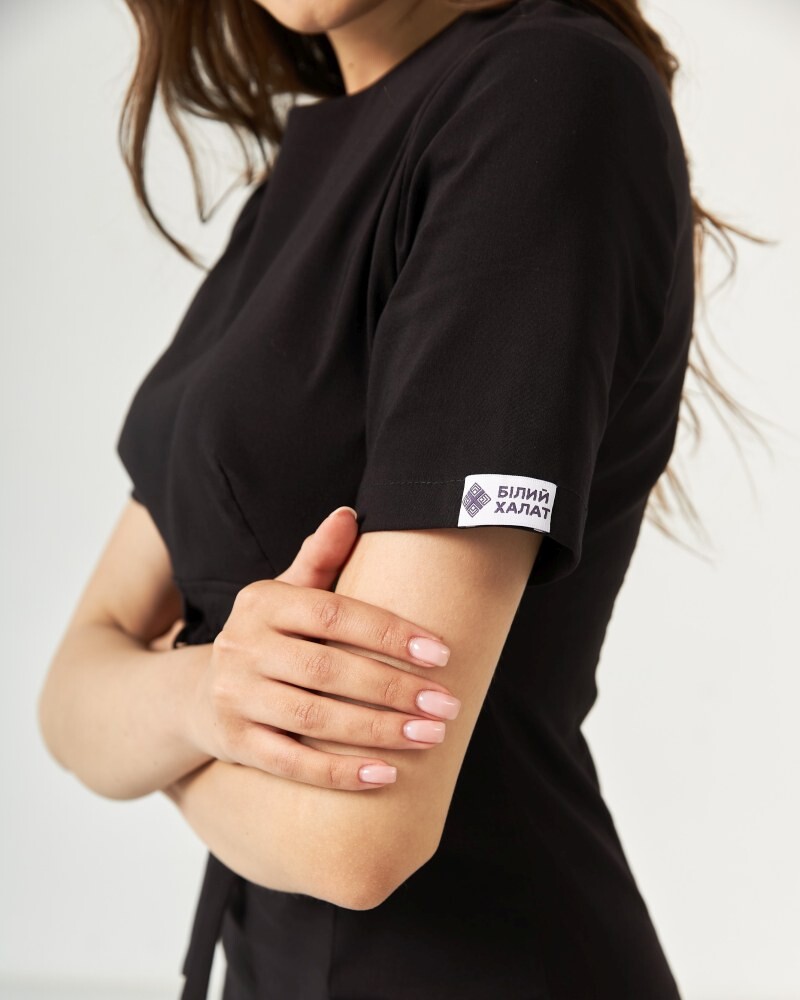 Medical dress for women Scarlett black 304-321-704 (6613955) фото 4