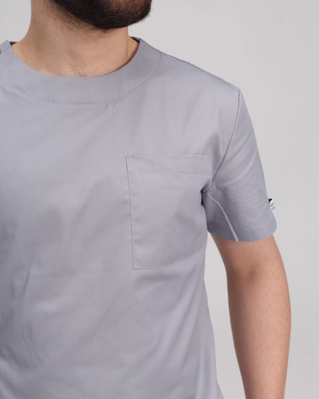 Медицинский костюм мужской Техас серый 136-328-677 (6613710) фото 5