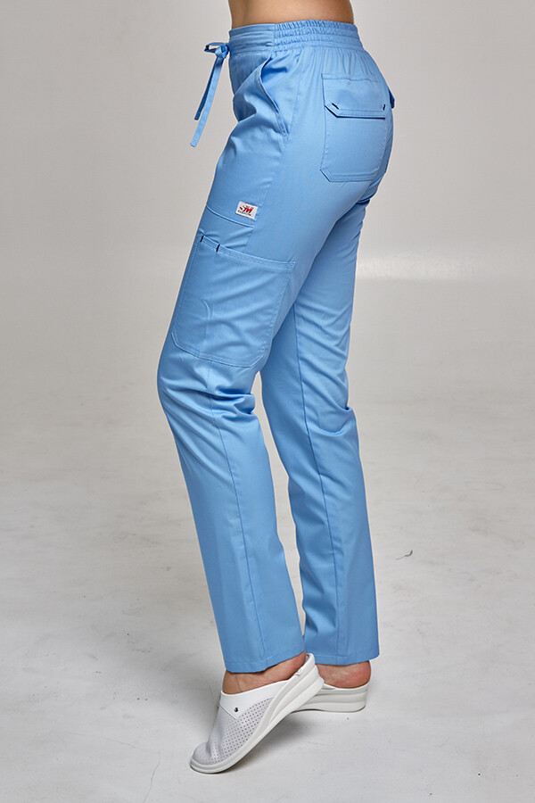 Women's Virginia trousers. COTTON. Blue (544949) фото 2