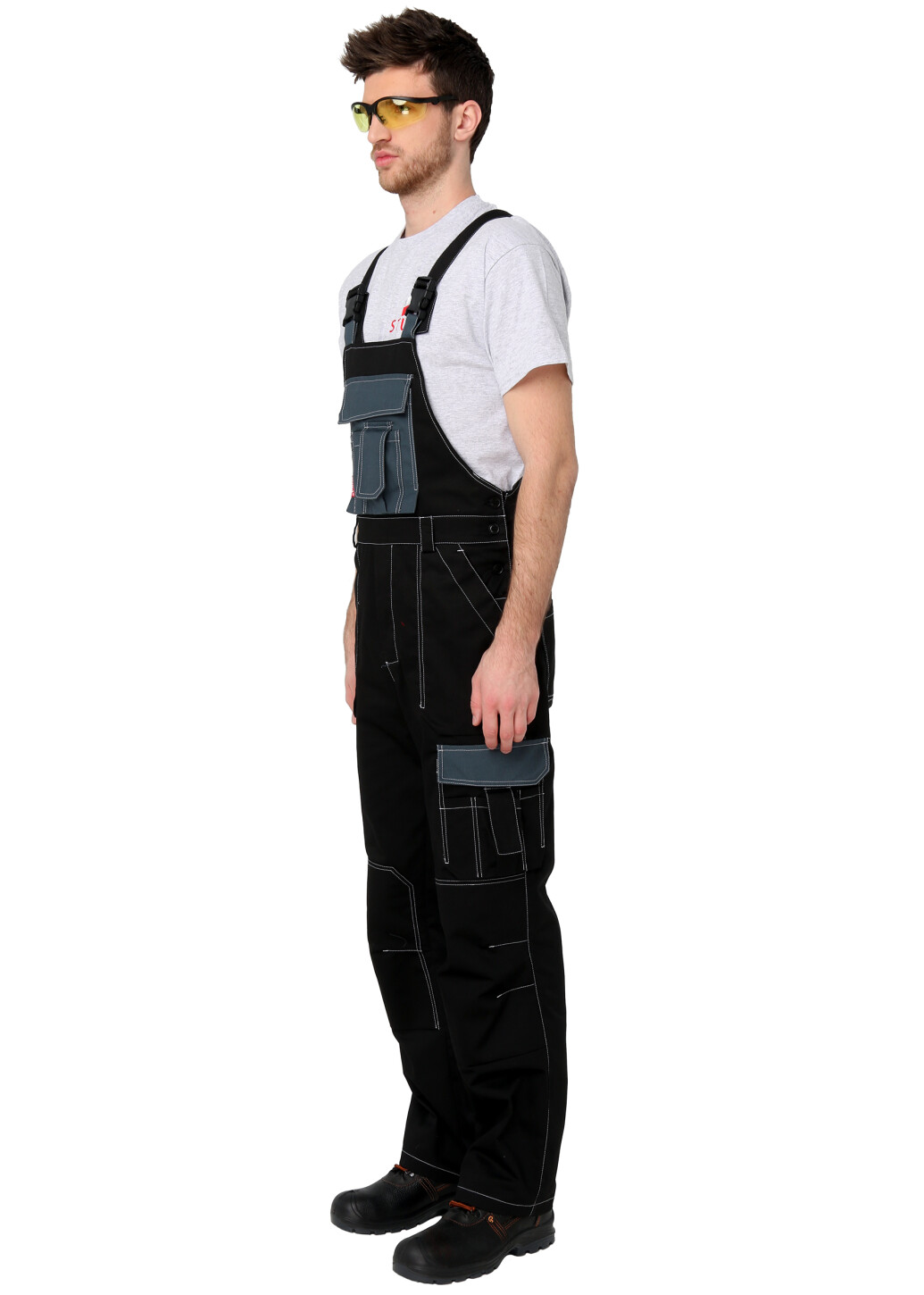Suit working "SKIF" - semi-overalls and jacket (1277) фото 4
