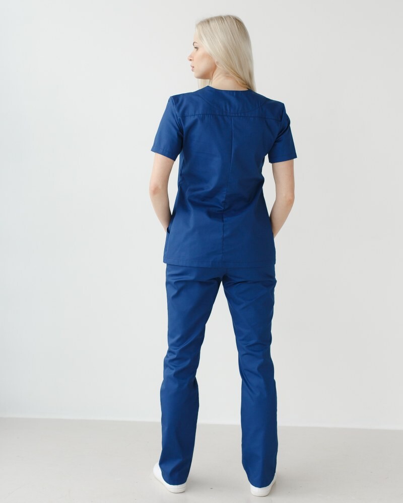 Medical shirt women's Topaz blue 164-322-705 / 386-322-705 (6613497) фото 2
