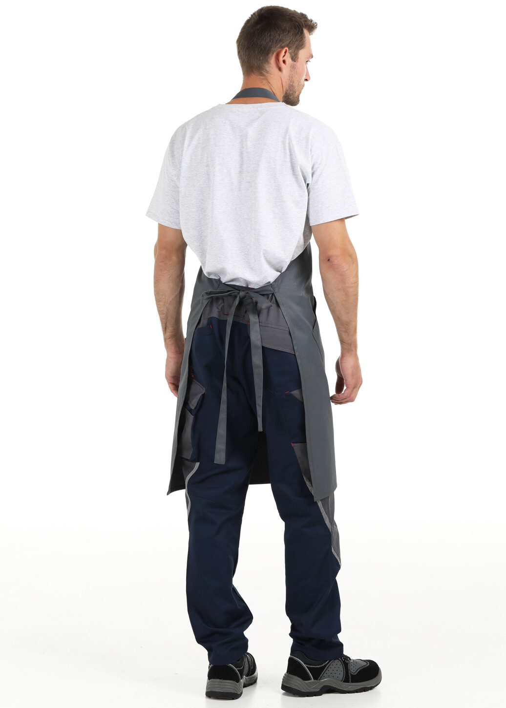 Work apron (twill fabric) grey (777710366) фото 2