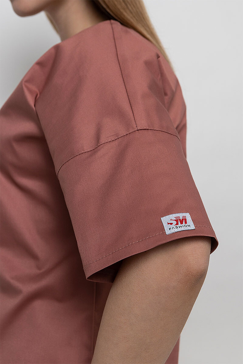 Stretch surgical jacket Rio-stretch. Dry rose (5436999) фото 6